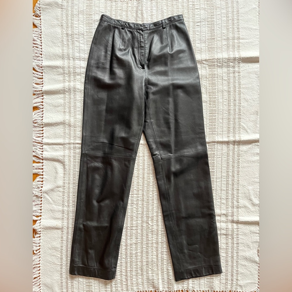 Liz Claiborne Collection leather pants